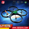 Gran rc espuma ufo quadcopter 2.4G 4ch skywalker quad helicóptero EPO espuma de aviones no tripulados